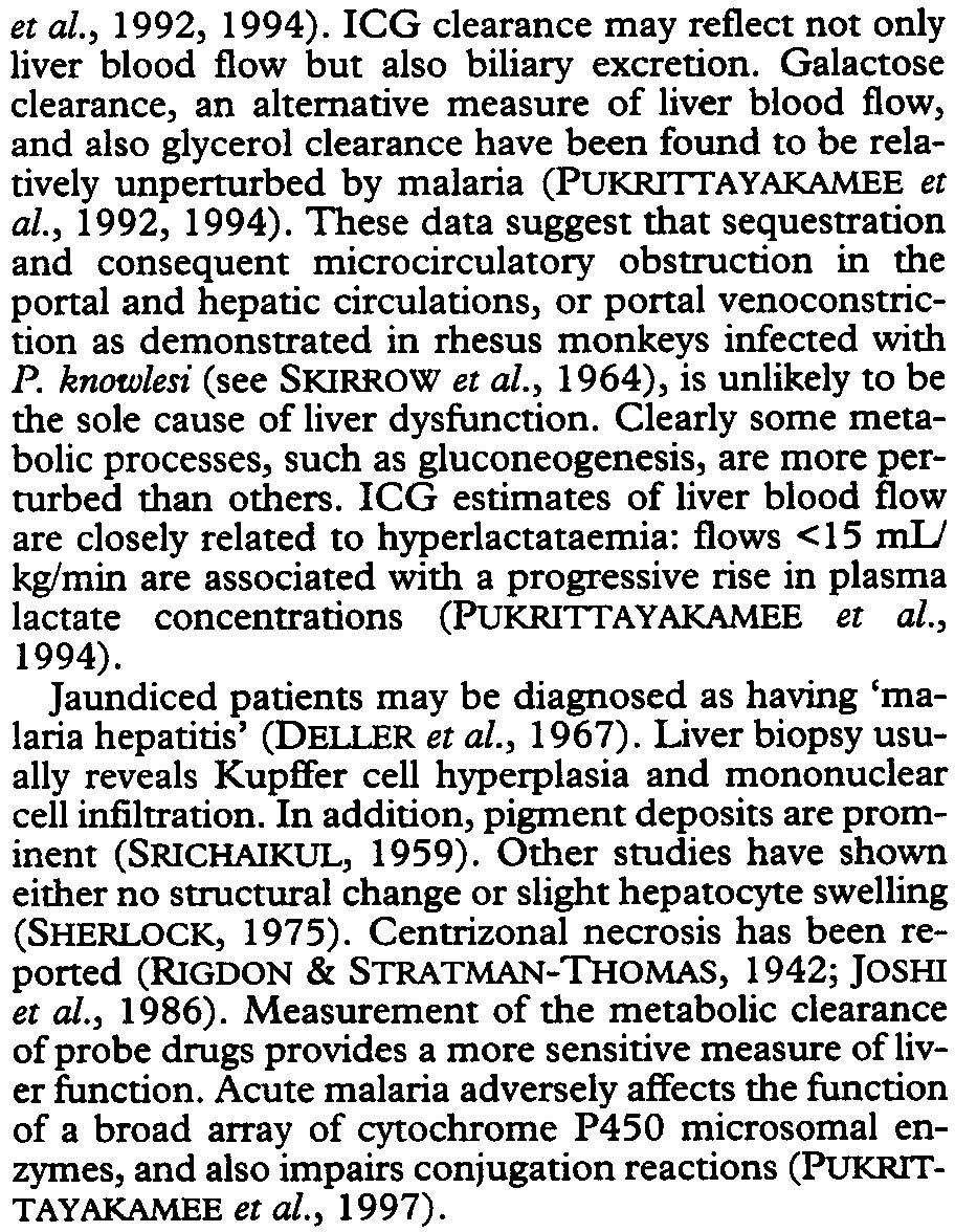 TRANSACTIONS OF THE ROYAL SOCIETY OFTROPICAL MEDICINE AND HYGIENE (2000) 94, SUPPLEMENT 1 51/27 site of erythrocyte destruction in malaria and that its threshold for recognizing cells to be removed