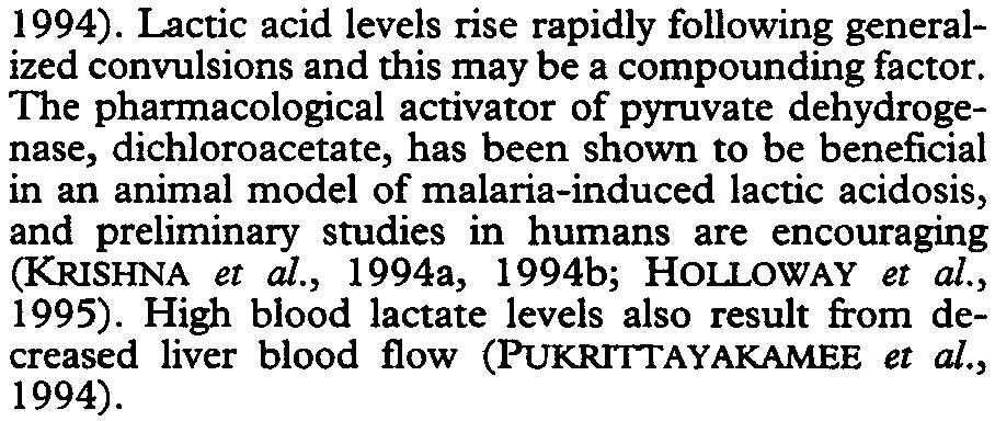 81/30 SEVERE FALCIPARUM MAlARIA increases in fever and infection.