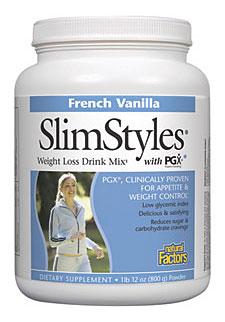 Natural Factors SlimStyles Weight Loss Drink Mix with PGX Contains Konjac recommened