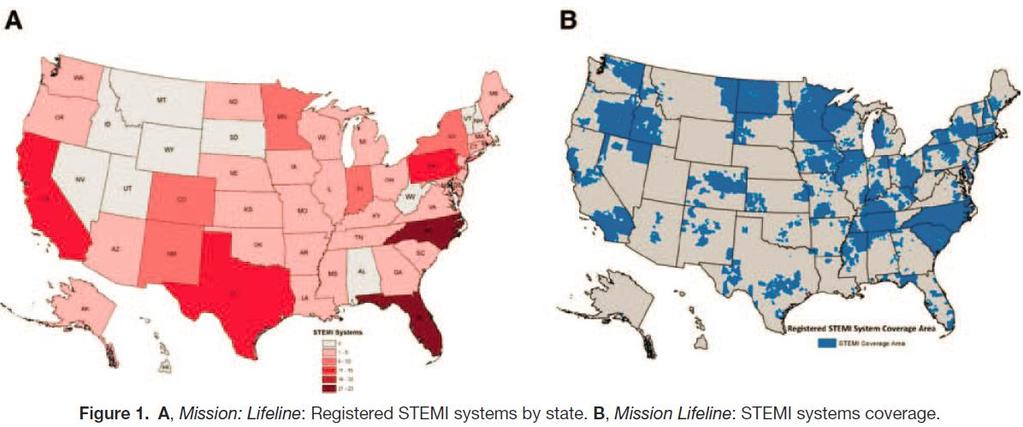 Characteristics of Existing STEMI Systems Benchmarks and Guideposts for Development Mission Lifeline survey