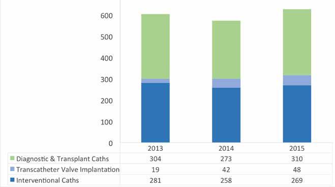 VOLUMES Cath Lab Procedures - By Year What is Cardiac Catheterization?
