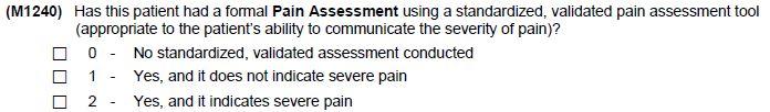 Assessing Pain 27 Defining Interfering Pain Pain interferes with