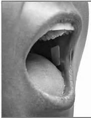 Patient Education: Medication Administration Tablets - dissolve under the tongue Film - under tongue or