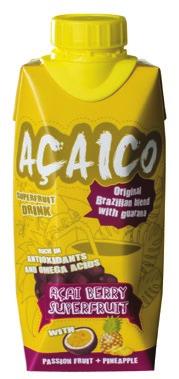 only the highest quality of açai -