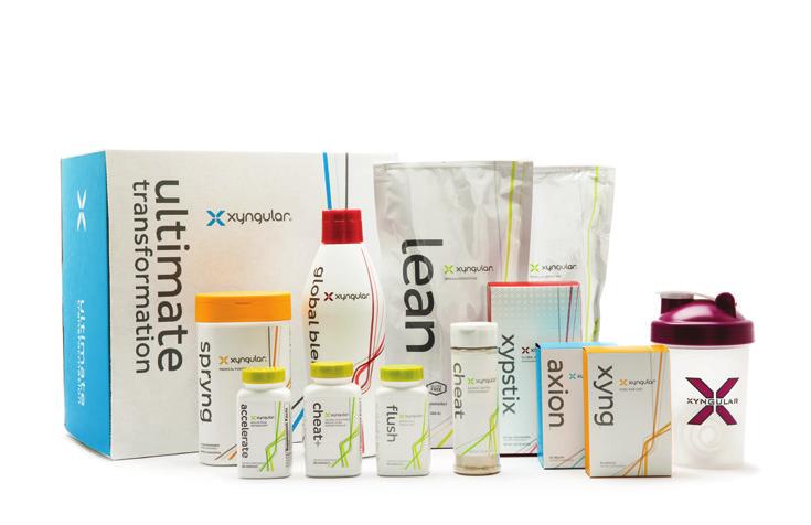 *Ultimate Transformation Pack shown above. Visit www.xyngular.