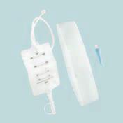 Set includes two needles, wire guide, catheter, 7 dilators, connecting tube and retention disc.