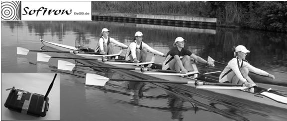 Athletes (N=6) visual impaired & physically handicapped Coxed Four (LTA4+), weeks, 7 training sessions Measuring system Sofirow (BeSB GmbH Berlin & Uni Hamburg) a boat (MEMS acceleration sensor (15