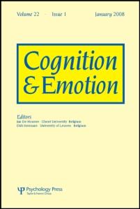 This article was downloaded by:[psychologisches Institut] On: 8 April 2008 Access Details: [subscription number 789188777] Publisher: Psychology Press Informa Ltd Registered in England and Wales