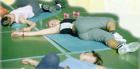 »Health Sport-Programmes«(4) The»seven-sequence-intervention«5. Relaxation sequence (about 10 min.