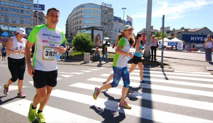 BELhospice Team at Belgrade Marathon BELhospice team of almost 1,000 runners successfully participated at the Belgrade marathon in April 2016.