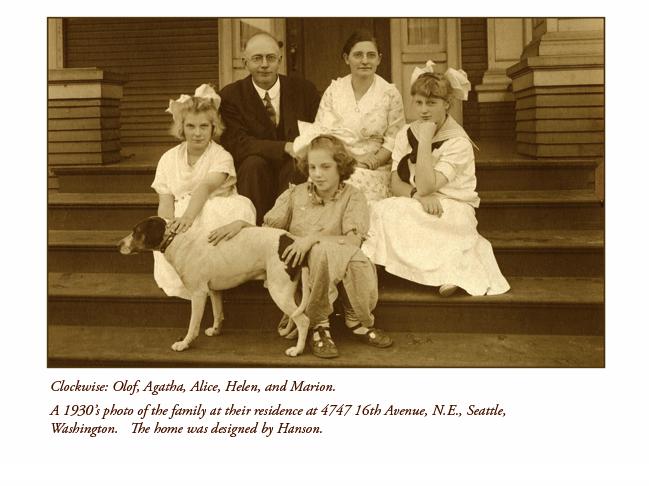 [Above: Agatha Tiegel Hanson and family from Gallaudet