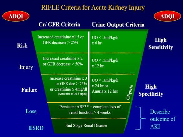 acutely suffer from many different causes Primary prevention is the key What is AKI Clinical syndrome Rapid (hours to days) decrease in renal excretory