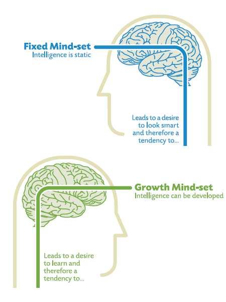 Mindset A fixed mindset comes from the belief that your qualities are carved in stone who you are is who you are, period.