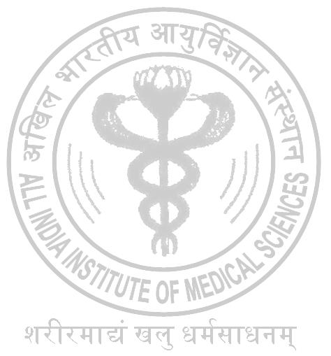 ALL INDIA INSTITUTE OF MEDICAL SCIENCES ANSARI NAGAR, NEW DELHI - 110 608. EXAMINATION SECTION Result Notification No. 117/2017 F. No./AIIMS/Exam.Sec.