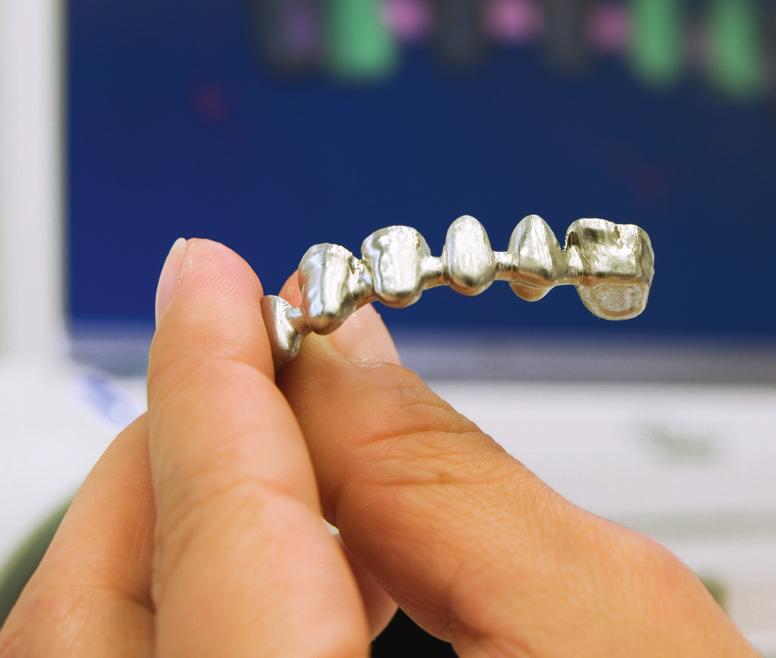 High expertise produces high quality The work of dental technicians is rated on the final product.