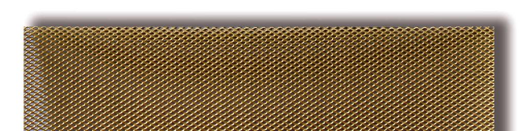 OSTEO-MESH TM-300 (TITANIUM MESH) Benefits of Nitride Coating High coating density with no pores to hold contaminants Will not stain