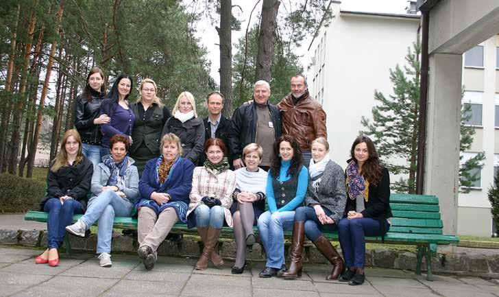 Participants of the seminar on motivational interview with prof. Cornelis de Jong (Netherlands) in Mariu hospital, Lithuania beliefs or wishes).