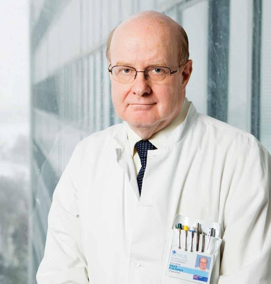 Ville Valtonen Professor, Chief Physician, Division of Infectious Diseases, Helsinki University Central Hospital.
