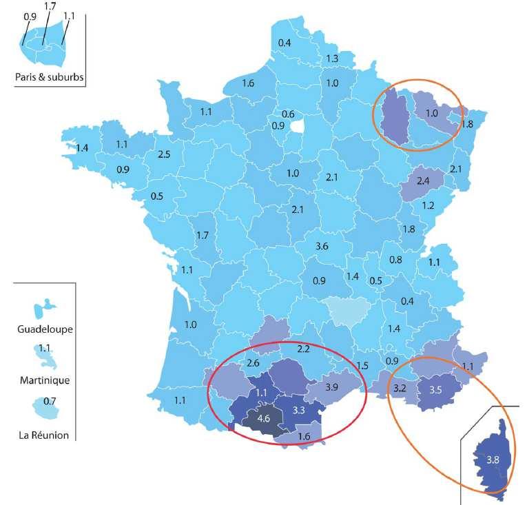 Anti-HEV IgG and IgM prevalence in France Risk factors for seropositivity HEV