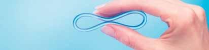 Vaginal Ring - NuvaRing A flexible ring that is inserted into the vagina and stays there for 3 weeks The ring releases estrogen &