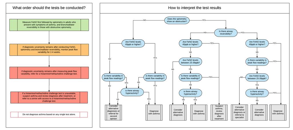 Algorithm C: Objective tests for adults aged 1 and over Asthma: