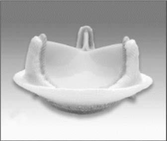 Mechanical heart valves are constructed from rigid supporting materials and mobile components whose designs range from that of a caged ball device to designs encompassing free-moving tilting discs or