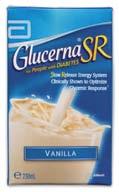 GLUCERNA SR TETRA Diabetes Glucerna SR is a 0.93kcal/mL sip feed with a unique blend of carbohydrate specifically designed for people with diabetes or abnormal glucose metabolism.
