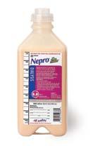 Nepro 1000ml RTh Renal Nepro is a 1.8kcal/mL nutritionally complete tube feed with modified levels of nutrients designed for patients with renal disorders and requiring dialysis.