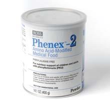 PHENEX -2 VANILLA Phenex -2 is an amino acid-modified food, specially formulated for children and adults with phenylketonuria (PKU).
