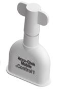 Always perform a control test using Accu-Chek Mobile control solutions: After you have cleaned the inside of the tip of the cassette and tip