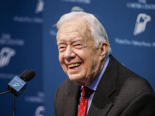 Sunday, December 6, 2015 Former President Jimmy Carter Says He Is