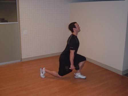 Press the front of your back foot into the ground and use it to help keep your balance.