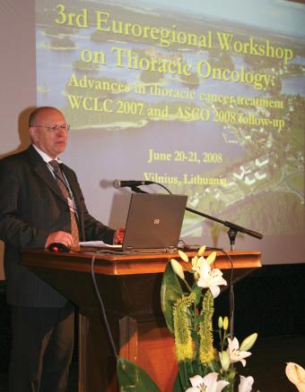pasaulinio plauèiø vëþio kongreso (WCLC) ir 2008 m.