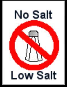 Reducing Sodium in Your Diet Salt is sodium Cutting down the salt in your diet will help you from gaining water weight It will also help you
