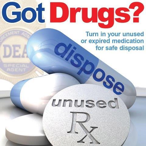 ER/LA Opioid Drug Disposal National Prescription Drug Take-Back Day: Got Drugs? APRIL 26, 2014 Locations TBA Check back at http://www.deadiversion.usdoj.gov/drug_disposal/ta keback/index.