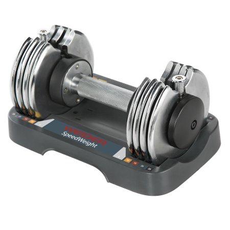 This dumbbell weight set, 40 lbs is designed to develop strength and definition in arms, shoulders and backs. It can also be used as part of a total-body workout.