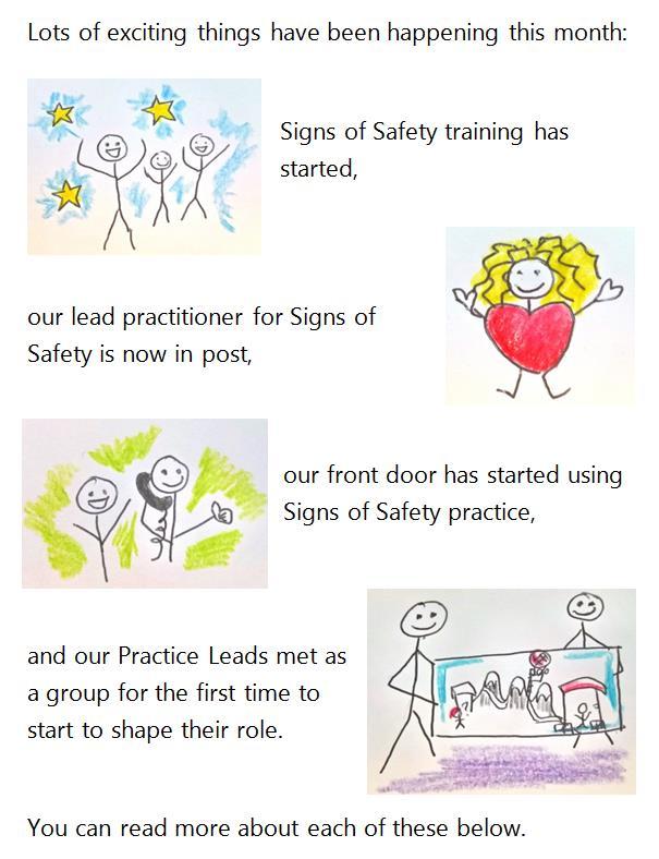 Lead Practitioner for Signs of Safety, Louise