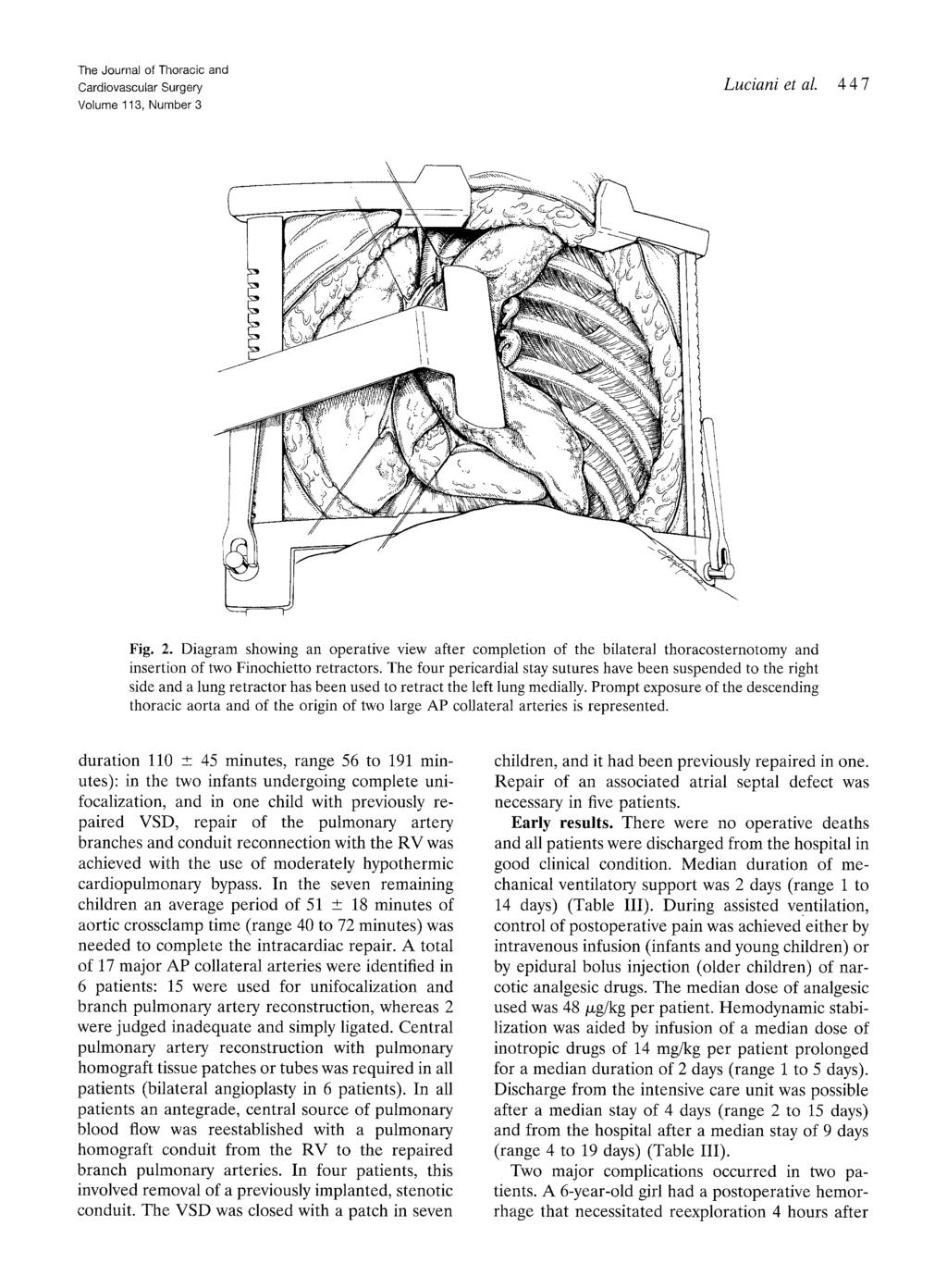 The Journal of Thoracic and Volume 113, Number 3 Luciani et al. 447 Fig. 2;.
