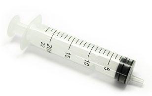 20 This syringe is not compatible with Total Dose needles Nevershare 2.5ml Colour Nevershare 2.5ml White Soft Ject 5ml * 100 and more 8.20 82.