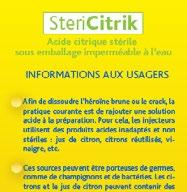 Stericup/Maxicup Stericitrik 20 cards per 1000 pcs of citric or ascorbic acid I wish to receive user guides with my order: Languages