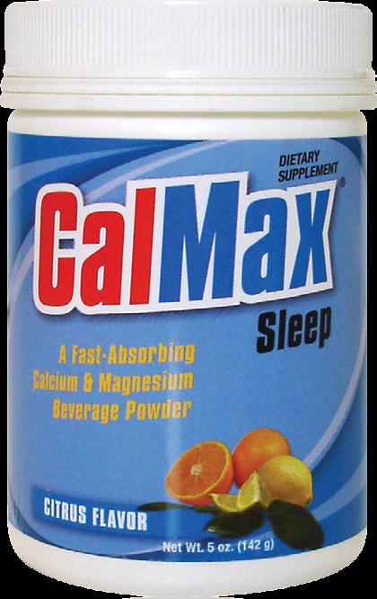 300 mg of magnesium 300 mg of calcium 250 mg of vitamin C Melatonin - the sleep hormone known to shorten the time it takes to fall asleep and reduce the number of