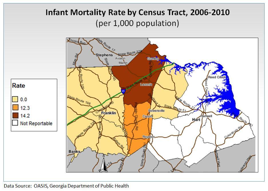 92 The infant mortality rate is often used to measure the health and well-being of a population because factors affecting the health of entire populations can also impact the mortality rate of