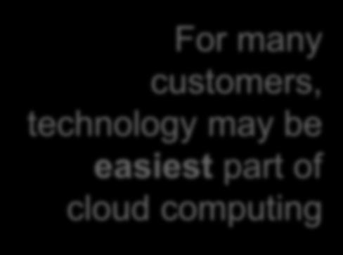Why Include Operating a VMware Cloud? What are your three biggest challenges in cloud computing?
