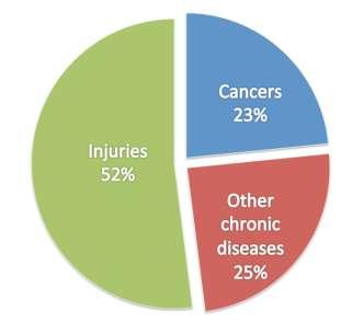 Cancer Cancer Injury Other conditions