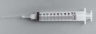3mL Syringe/Needle Combination w/luer-lok tip, 22ga x 1 1/4, 100/sp, 30957410048756 3mL Syringe/Needle Combination w/luer-lok tip, 22ga x 1 1/2, 100/sp, 30957510048758 3mL Syringe/Needle Combination