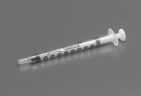 Needles & Syringes KENDALL MONOJECT TUBERCULIN SAFETY SYRINGES Latex free. Safety shield covers entire needle length. True transport position. ULTRA-COMFORT, anti-coring, permanently attached needle.