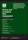 Human and Ecological Risk Assessment: An International Journal ISSN: 1080-7039