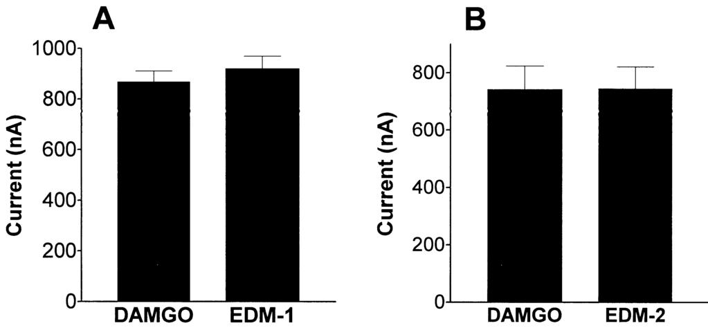 154 J. Gong et al./febs Letters 439 (1998) 152^156 Fig. 2. Example of endomorphin-evoked K current mediated by the human mu opioid receptor.