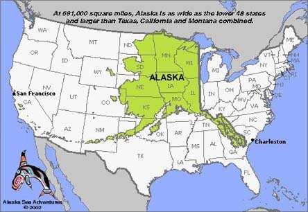 The US Arctic-Alaska facts US Arctic (Alaska) one fifth the size of the lower 48 states Population 634,180 One sixth (120,494) Alaska Native 42% (266,355) of the
