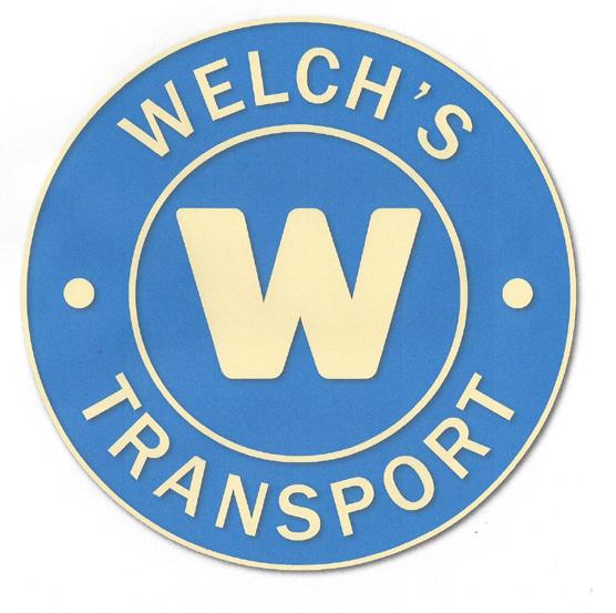 Welch s Transport are pleased to support the